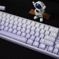 Star Picking Rabbit 104+35 MOA Profile Keycap Set Cherry MX 5 Sided PBT Dye-subbed for Mechanical Gaming Keyboard